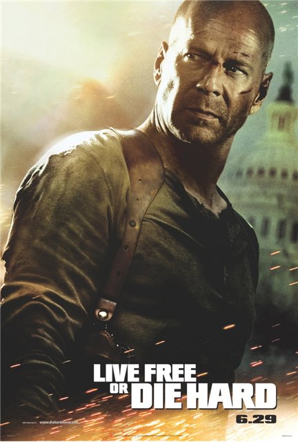 Live Free or Die Hard Movie Poster