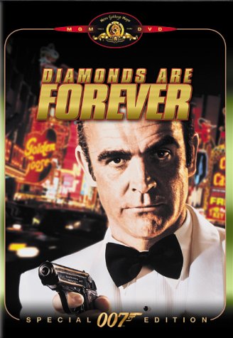 007 Diamonds Are Forever Movie Poster