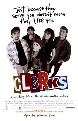 Clerks. Movie Poster